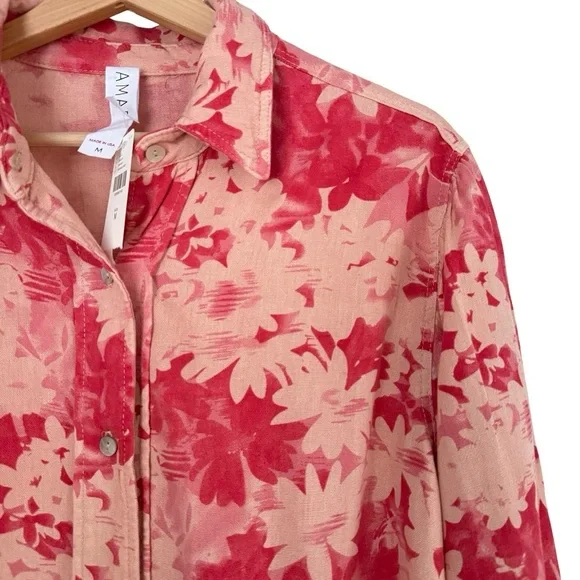 NEW Anthropologie Amadi Kailee Shirt Sz M - Picture 8 of 11